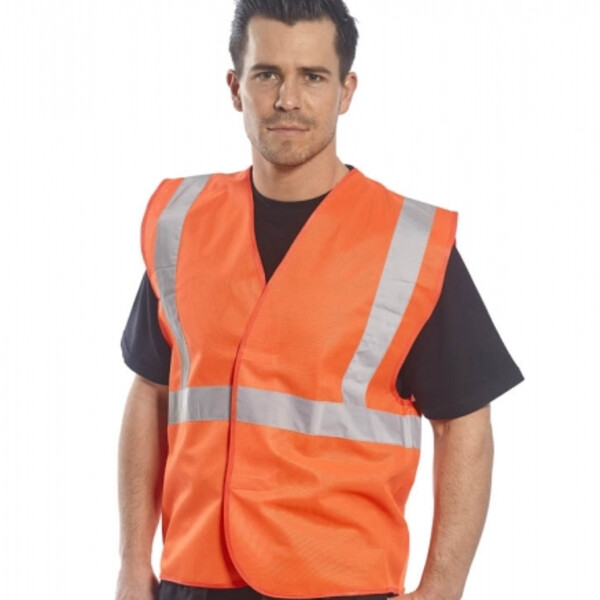 C472 - Hi-Vis One Band Vest Thumbnail