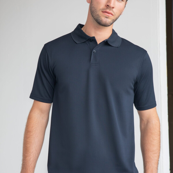 Henbury Coolplus® Wicking Piqué Polo Shirt Thumbnail